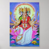 Gayatri Goddesses Poster (Vorne)