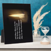 Gayatri Mantra Gebet Om Bhur Bhuvah, Plaque Fotoplatte (Seite)