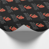 Gayatri Mantra Geschenkpapier (Ecke)