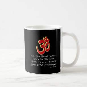 Gayatri Mantra Kaffeetasse