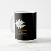 Gayatri Mantra Kaffeetasse (Vorderseite Links)