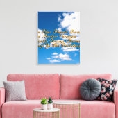 Gayatri Mantra Leinwanddruck (Insitu (Wohnzimmer))
