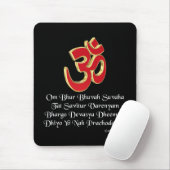 Gayatri Mantra Mousepad (Mit Mouse)