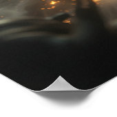 GAYATRI - MANTRA - OM POSTER (Ecke)