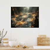 GAYATRI - MANTRA - OM POSTER (Küche)