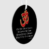 Gayatri Mantra Ornament (Vorderseite)