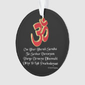 Gayatri Mantra Ornament (Vorderseite)