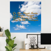 Gayatri Mantra Poster (Heimbüro)