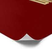 Gayatri Mantra Poster (Ecke)