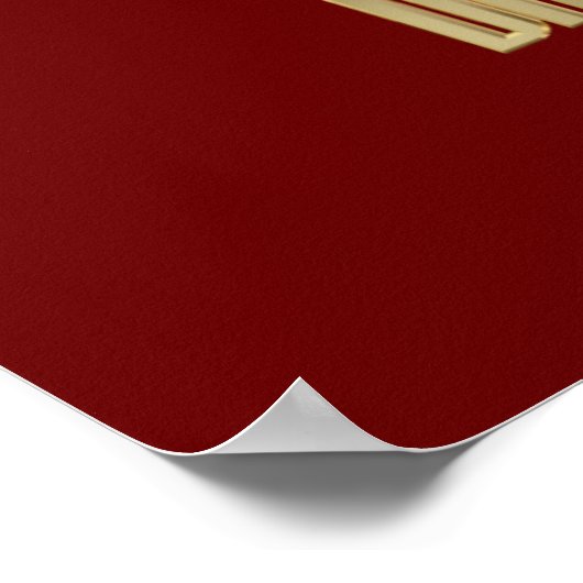 Gayatri Mantra Poster (Ecke)