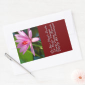 Gayatri Mantra Rechteckiger Aufkleber (Umschlag)