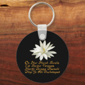 Gayatri Mantra Schlüsselanhänger (Vorderseite)