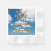 Gayatri Mantra Serviette (Vorderseite)