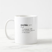 GAYBIE (Definition) Kaffeetasse (Links)