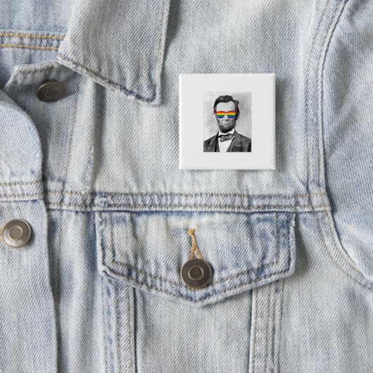 Gaybraham Lincoln Button (Beispiel)