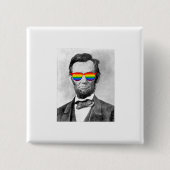 Gaybraham Lincoln Button (Vorderseite)
