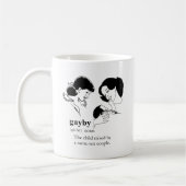 GAYBY (Lesbisch) Kaffeetasse (Links)