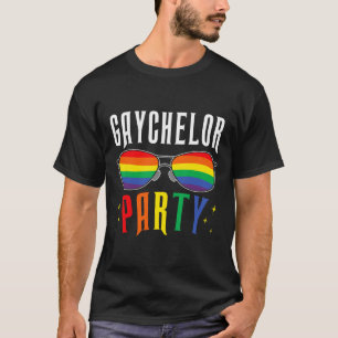 Gaychelor Gay Lesbisch Lgbtq Pride Junggesellenabs T-Shirt