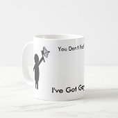 gaydar, gaydar, täuschen Sie mich nicht! , I'v… Kaffeetasse (Vorderseite Links)