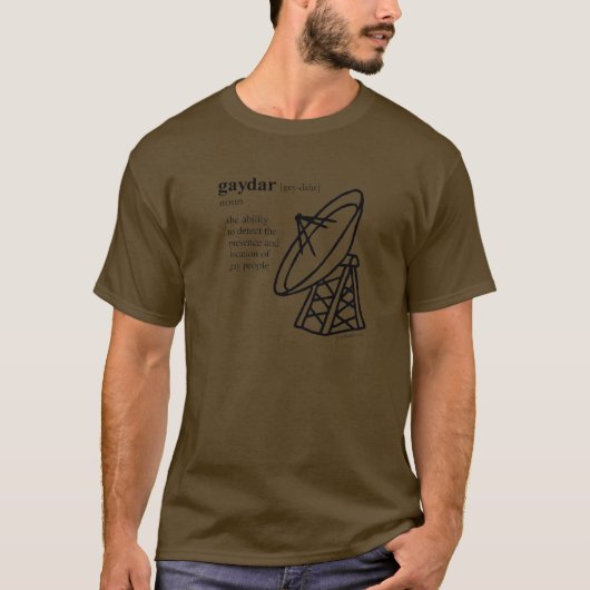 GAYDAR T-Shirt (Vorderseite)