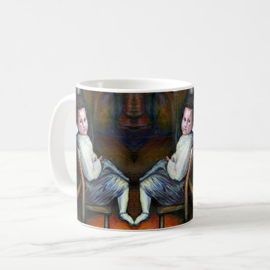 Gaye Elise Beda, elegant, künstlerisch, modern, tr Kaffeetasse (Vorderseite Links)