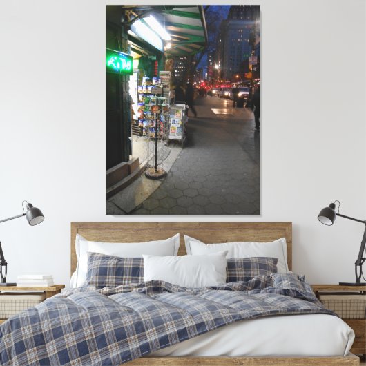 "Gaye Elise Beda", "New York City, NYC" Leinwanddruck (Insitu (Schlafzimmer))