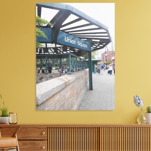 "Gaye Elise Beda", "New York City, NYC" Leinwanddruck (Insitu (Wohnzimmer))