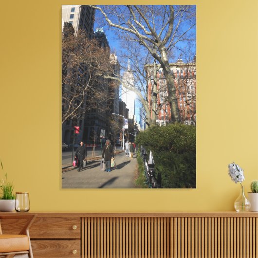 Gaye Elise Beda", "New York City, NYC" Leinwanddruck (Insitu (Wohnzimmer))