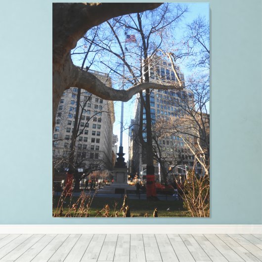 "Gaye Elise Beda", "New York City, NYC" Leinwanddruck (Insitu (Holzboden))