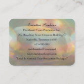 Gayla Goth Gold Visitenkarte (Rückseite)