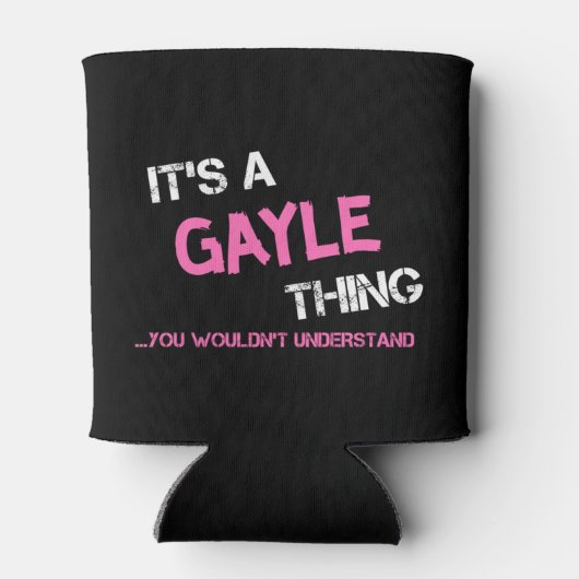 Gayle, was man nicht verstehen würde dosenkühler (Rückseite)