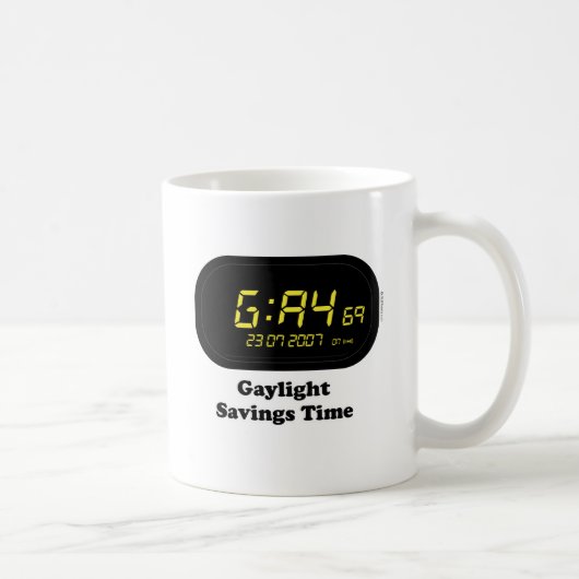 Gaylight Sparzeit Kaffeetasse (Rechts)