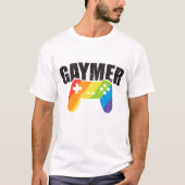 Gaymer Cool LGBT T-Shirt (Vorderseite)