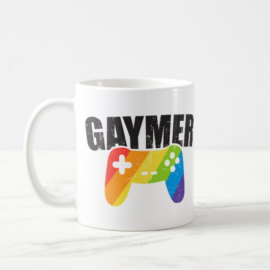 Gaymer Coole LGBT-Tasse Kaffeetasse (Links)