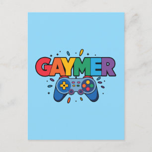 Gaymer Feiertagspostkarte
