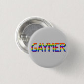 Gaymer Graphic Button (Vorne & Hinten)