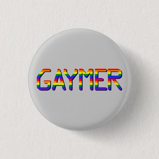 Gaymer Graphic Button (Vorderseite)