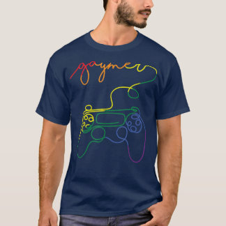 GAYMER LGBT Video Game Liebhaber Männer Frauen Kin T-Shirt