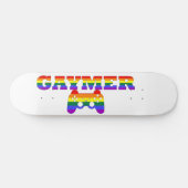 Gaymer, LGBTQ Gamers Geschenkidee Skateboard (Horizontal)