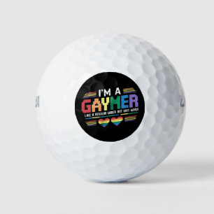 Gaymer mag einen normalen Gamer, aber wie Gayer Ga Golfball