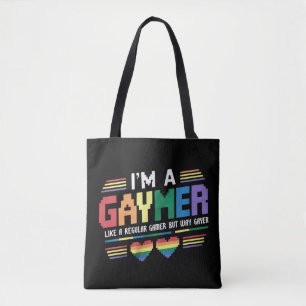 Gaymer mag einen normalen Gamer, aber wie Gayer Ga Tasche