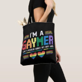 Gaymer mag einen normalen Gamer, aber wie Gayer Ga Tasche (Von Nahem)
