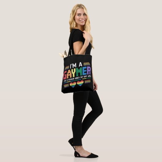 Gaymer mag einen normalen Gamer, aber wie Gayer Ga Tasche (Am Model)