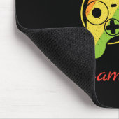 Gaymer | Rainbow Video Game Controller | Gaming Mousepad (Ecke)