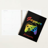 Gaymer | Rainbow Video Game Controller | Gaming Planer (Anzeige)