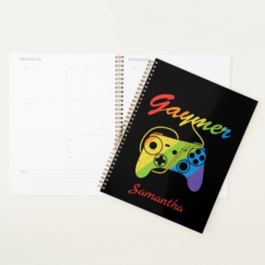 Gaymer | Rainbow Video Game Controller | Gaming Planer (Anzeige)