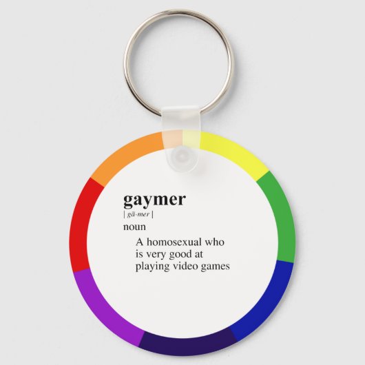 GAYMER SCHLÜSSELANHÄNGER (Vorderseite)