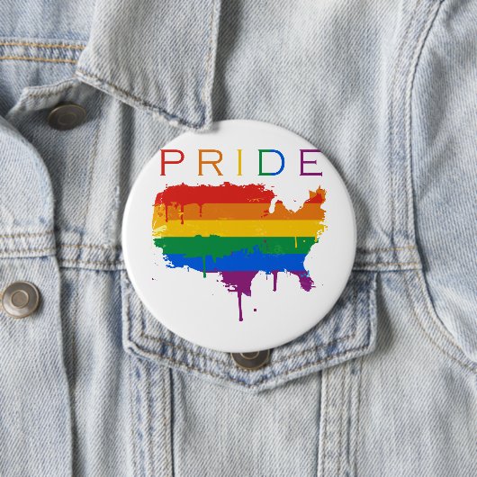 Gaymerican Pride Button (Beispiel)