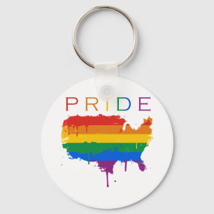 Gaymerican Stolz Schlüsselanhänger