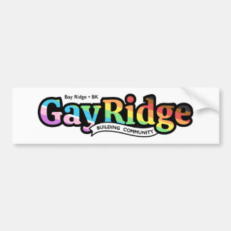 GayRidge Autoaufkleber